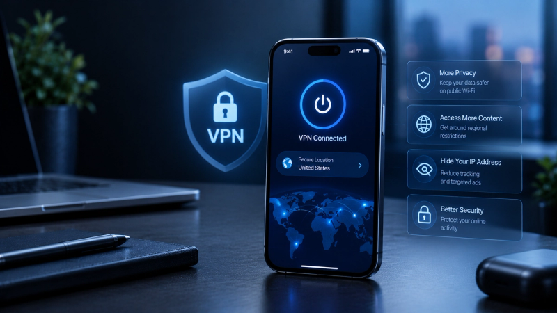 illustration image of best vpn for iphone 2026