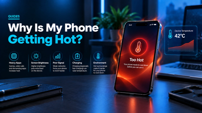 image of why is my phone getting hot