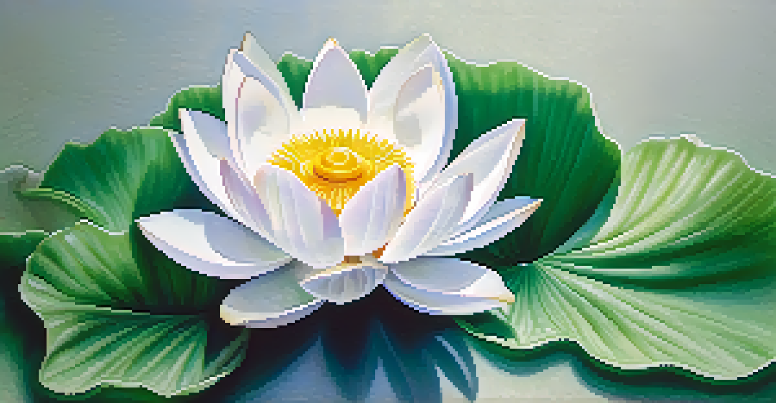 A delicate jade lotus flower carving displayed in soft light, surrounded by a blurred green background.