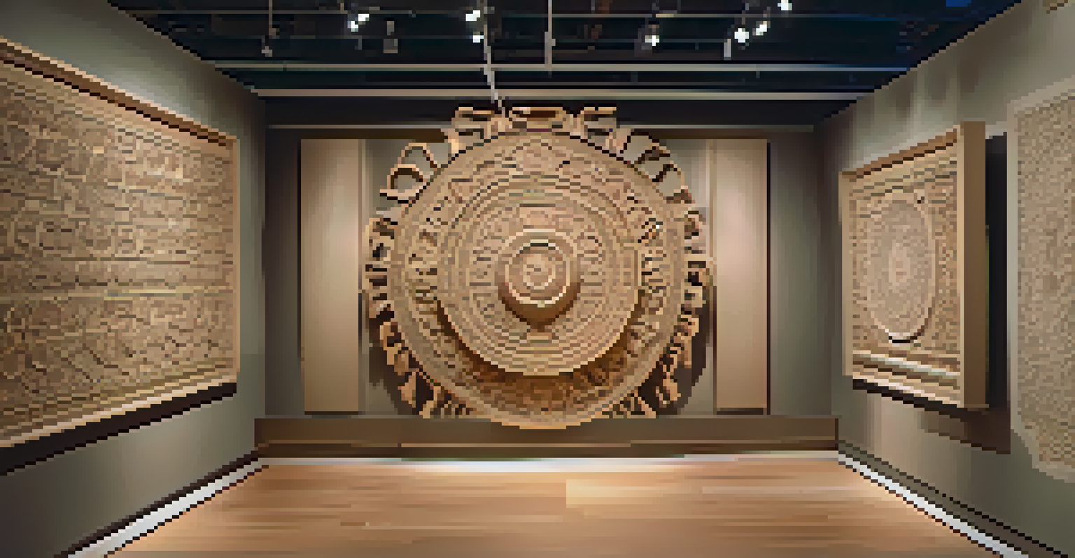 An interactive carved installation in an art exhibit, encouraging viewer interaction with intricate designs and soft lighting.