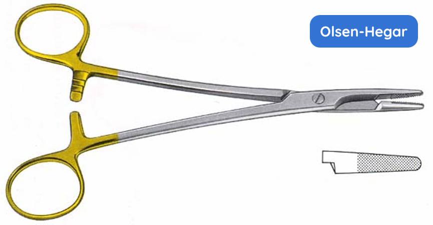 Figure 21 - Olsen-Hegar needle holders.