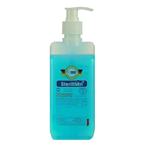 Photo of bottle of sterillium