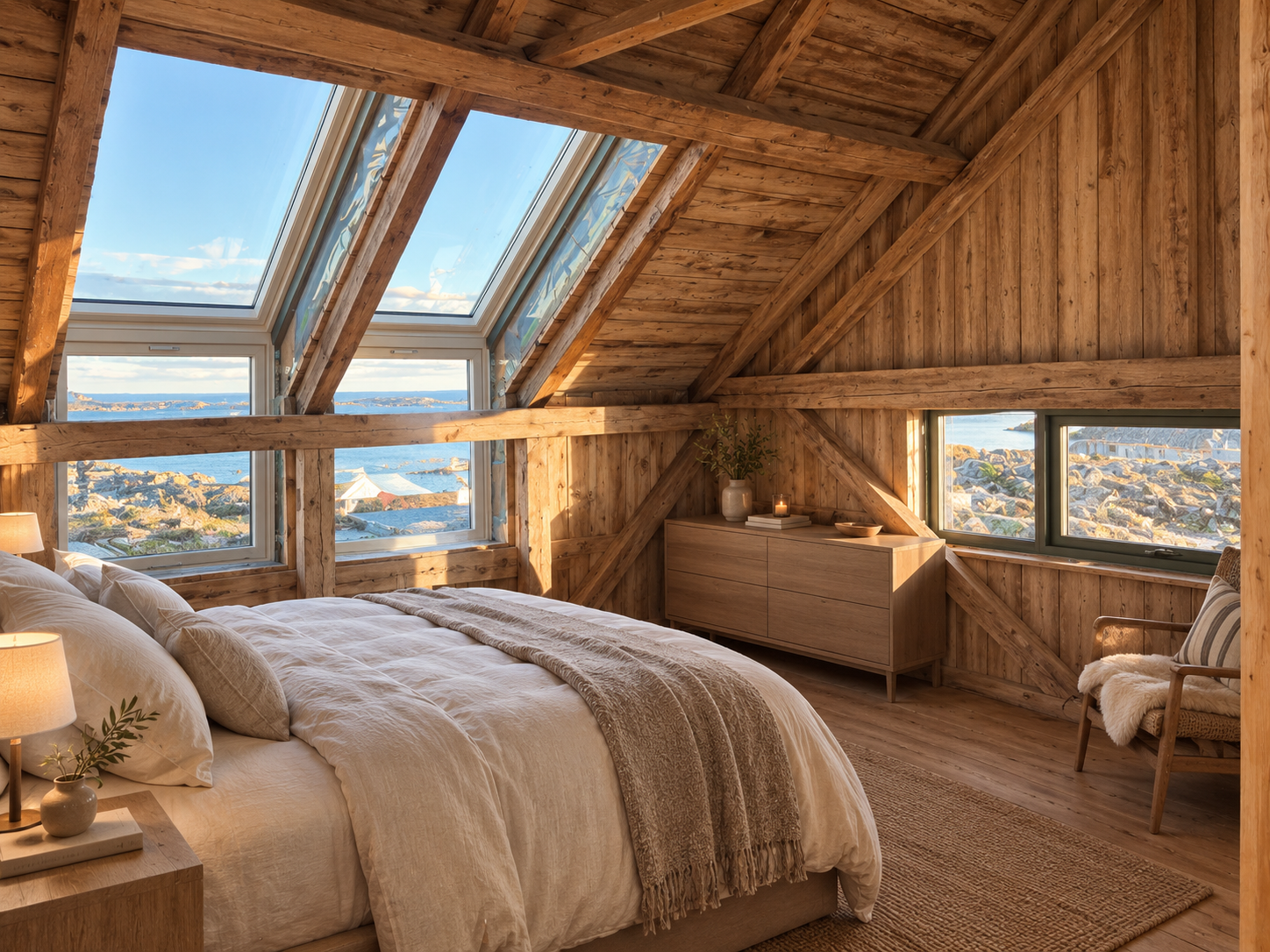 Soverom på Moloen, Veiholmen