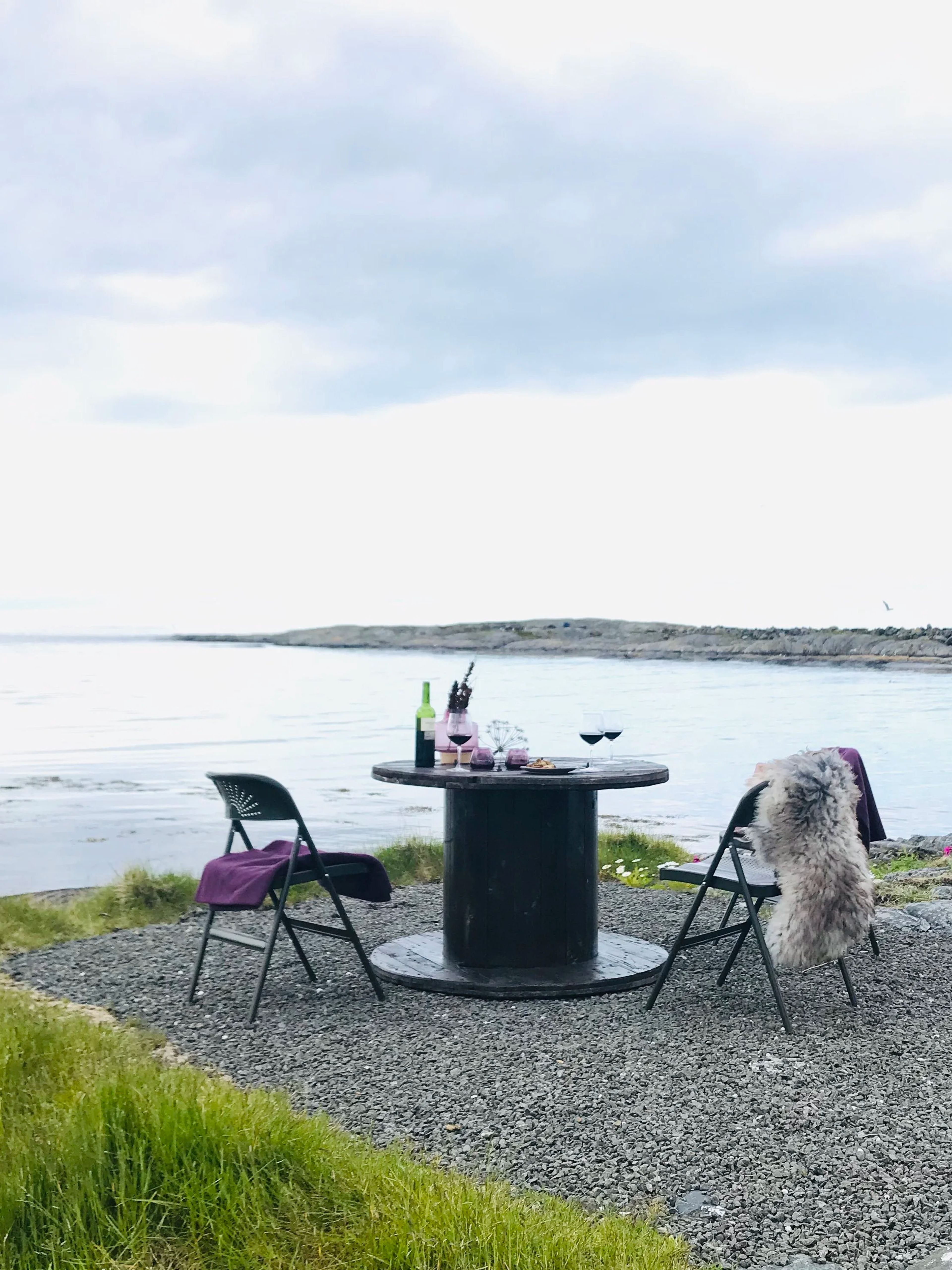 Aften i vannkanten