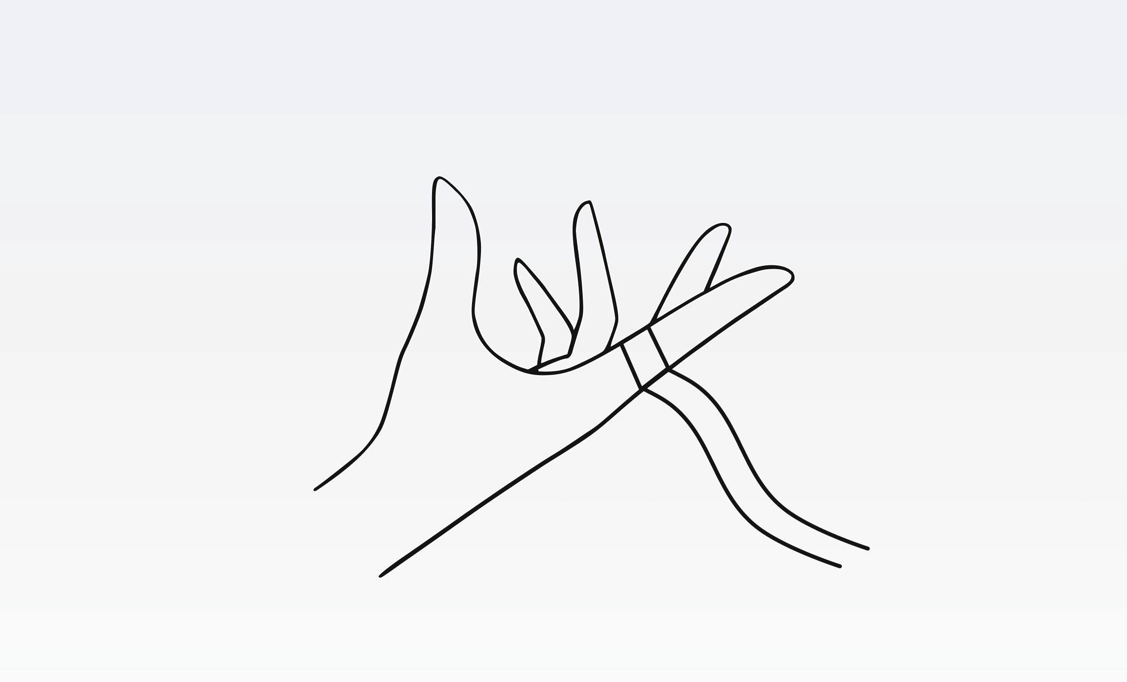 Illustration showing a strip wrapped around a finger for measurement