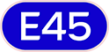 E45 logo