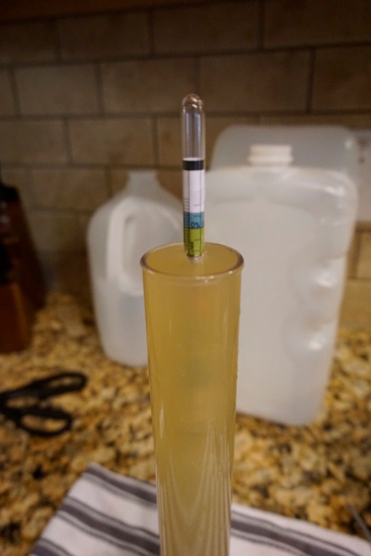 hydrometer sample