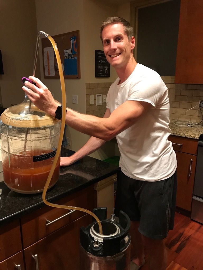 guy with beer