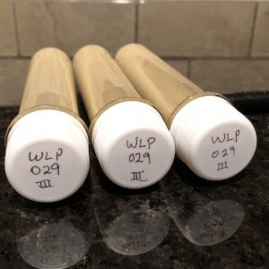 Vials of yeast