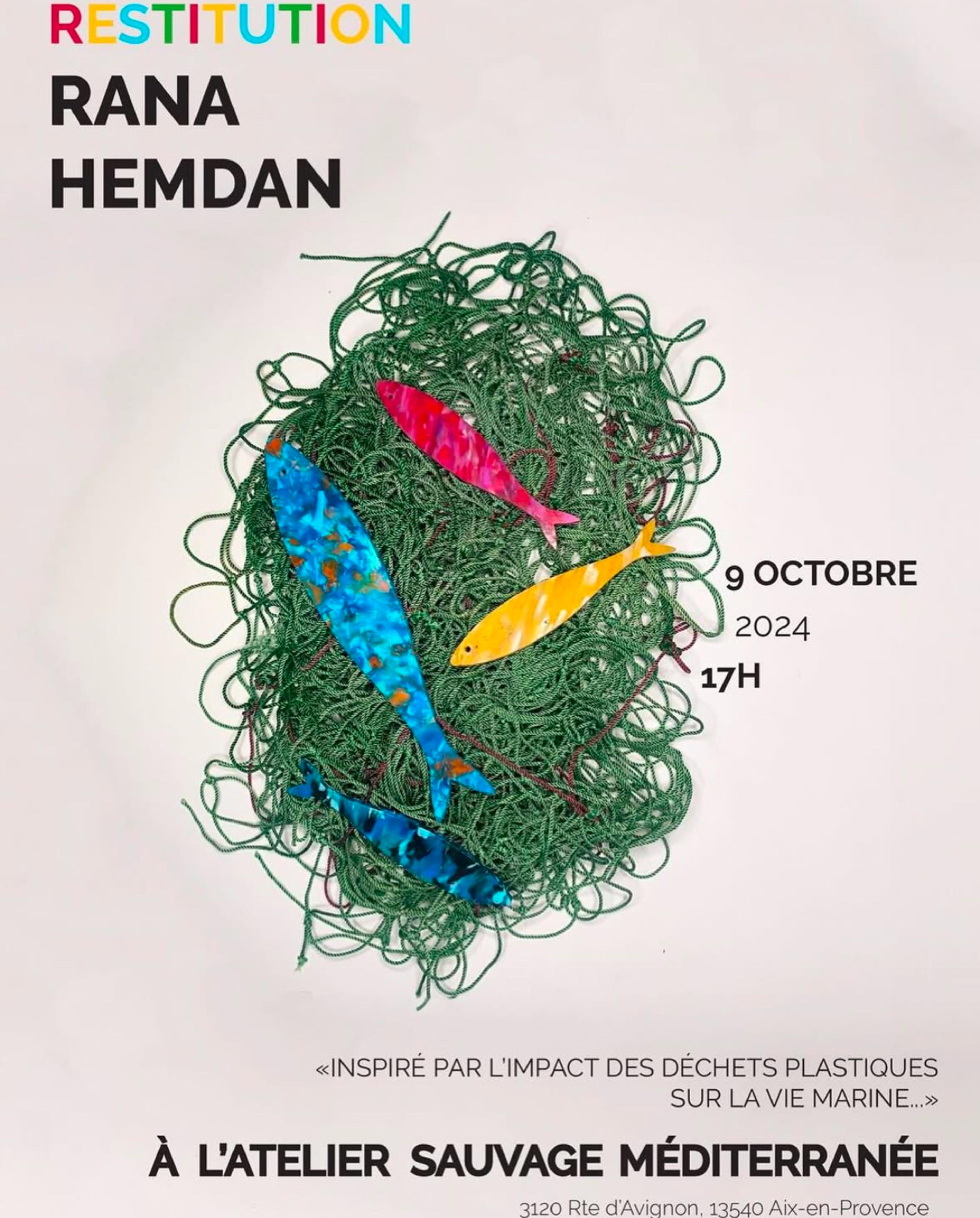 culmination of my artistic residency in France exhibition