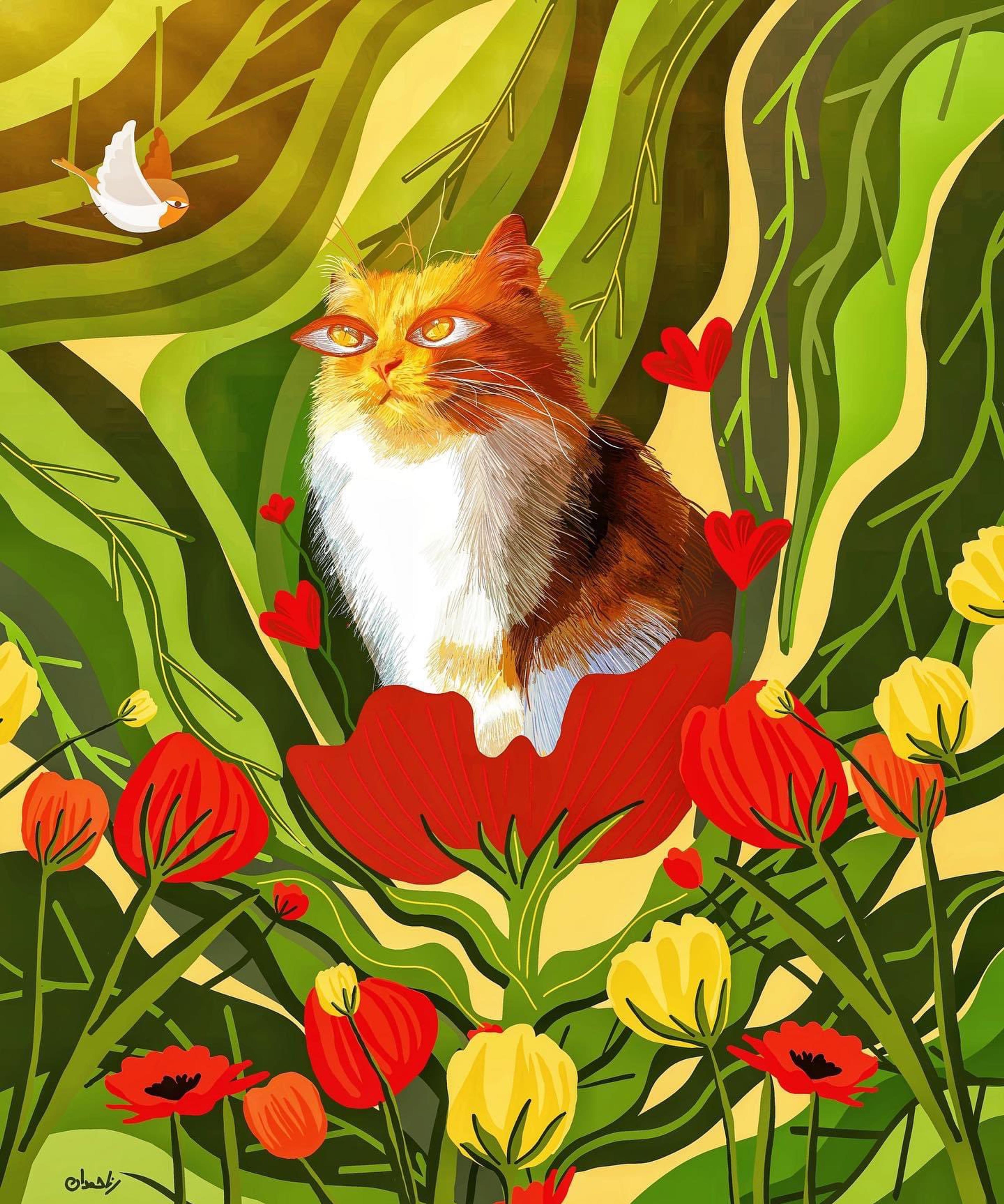 commissioned digital illustration