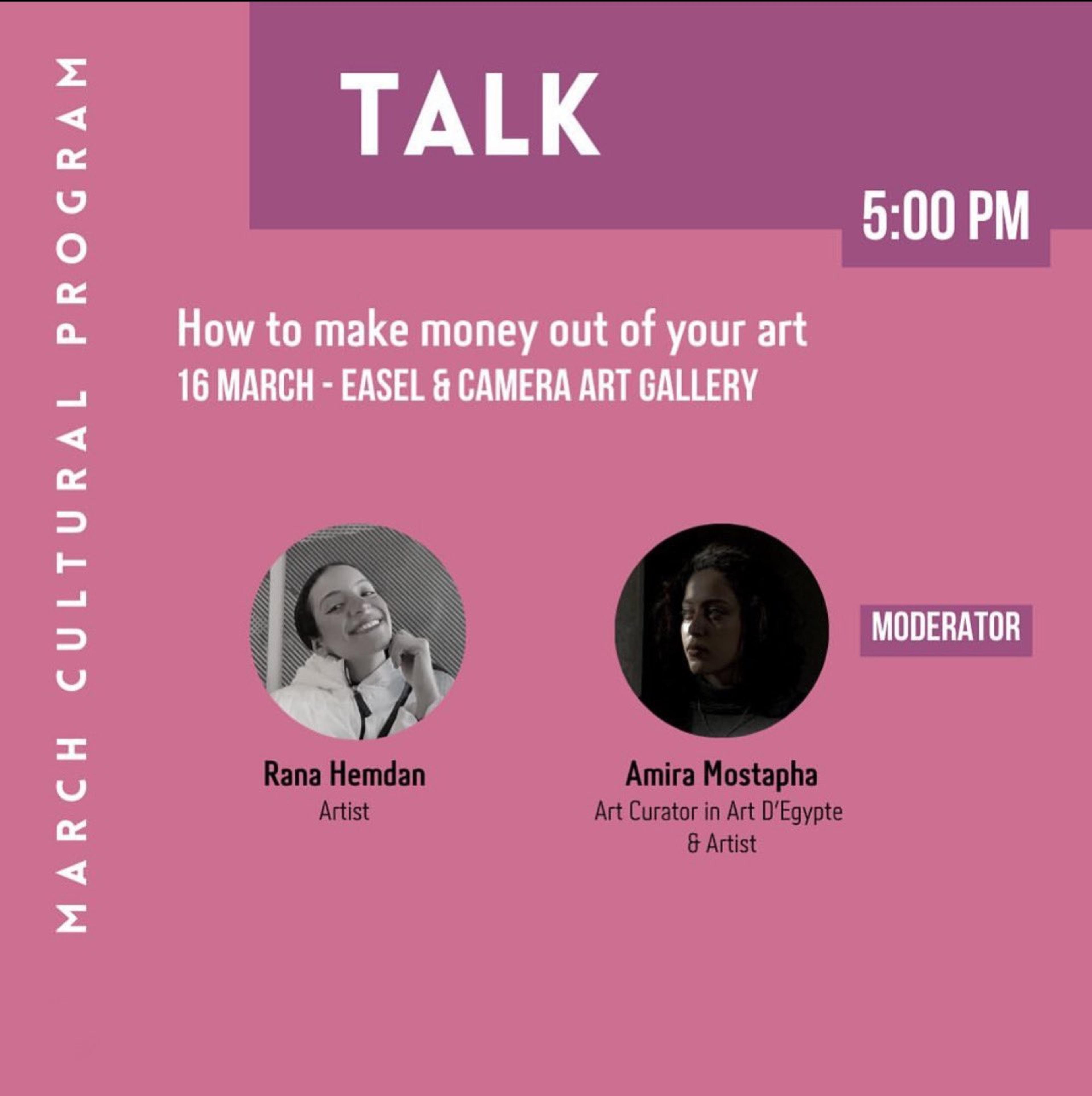 Pannel Talk With Art D'Egypte