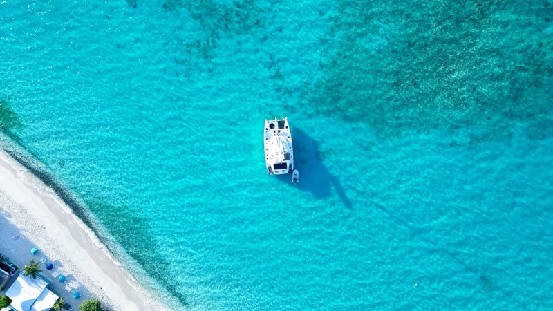 On the sandbar