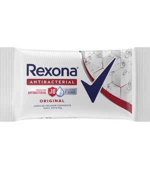 Envase de Jabón Antibacterial Rexona Original 90 gramos