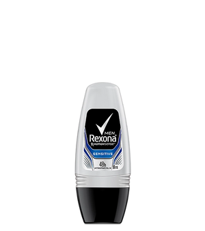 Envase de desodorante Rexona Men Antitranspirante Roll On Sensitive 50ml