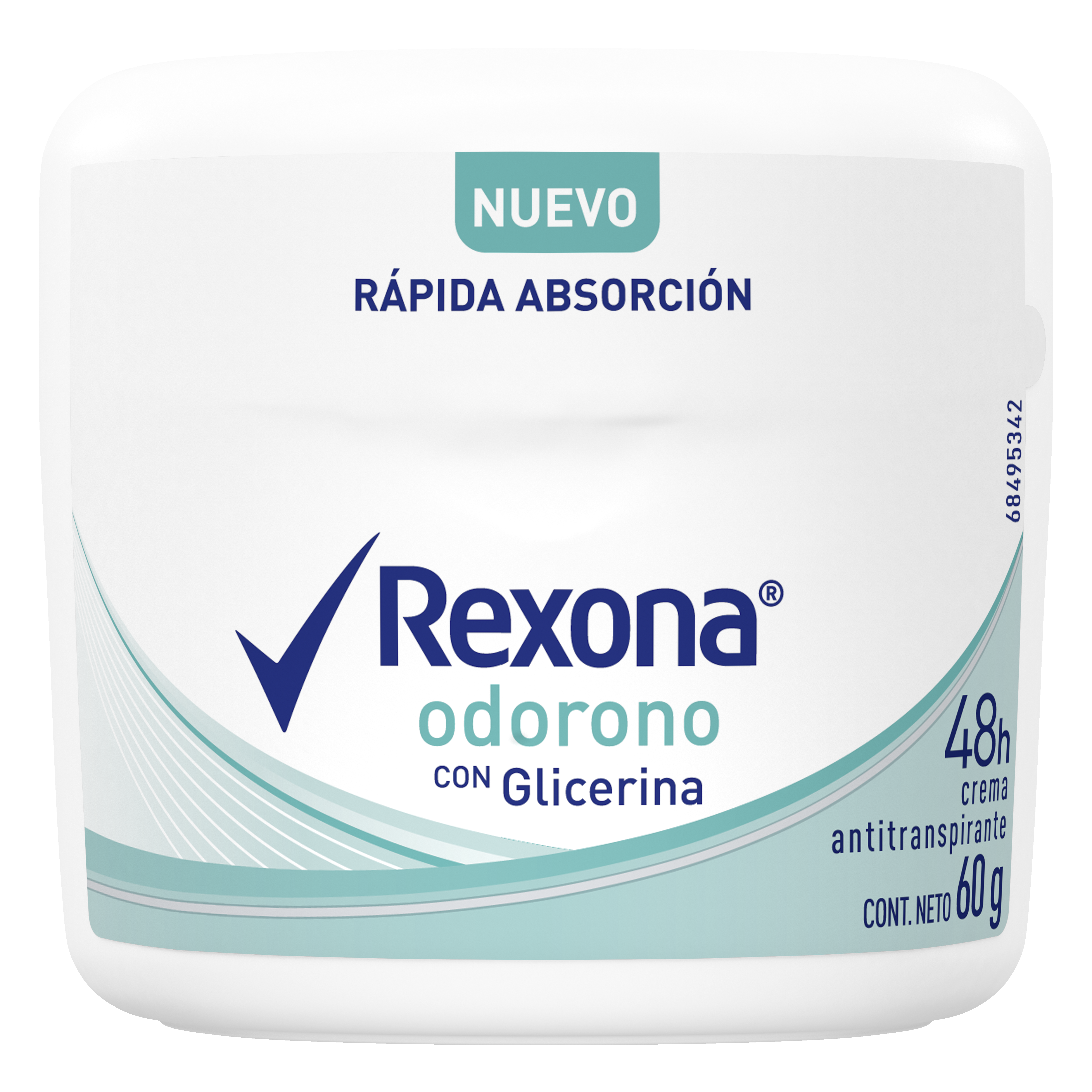 Rexona Desodorante Antitranspirante en Crema Loção Creme Antitranspirante  Desodorante, 60 g / 2,11 oz