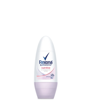Envase de desodorante Rexona women Antitranspirante Roll On Nutritive 50ml