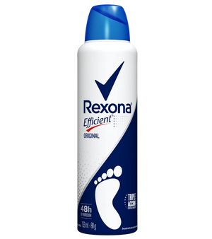Envase de Desodorante Pédico en Aerosol Efficient 153gml Rexona