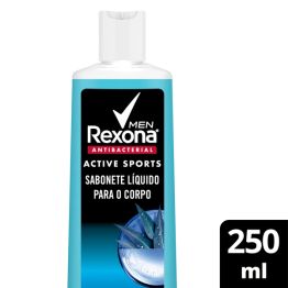 Sabonete Líquido Rexona Antibacterial Active Men 250 ML