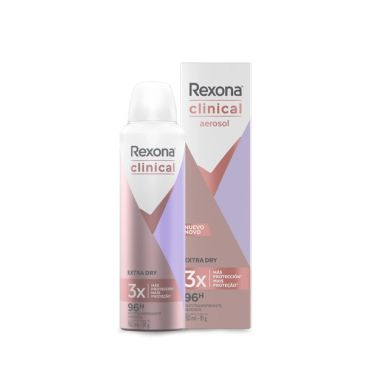 Desodorante Rexona Clinical Sem Perfume Aerossol 150ml - Promofarma