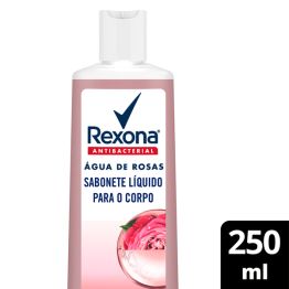 Sabonete Líquido Rexona Antibacterial Água de Rosas 250 ML