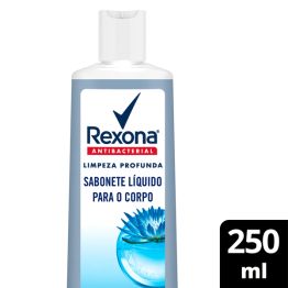 Sabonete Líquido Rexona Antibacterial Limpeza Profunda 250 ML