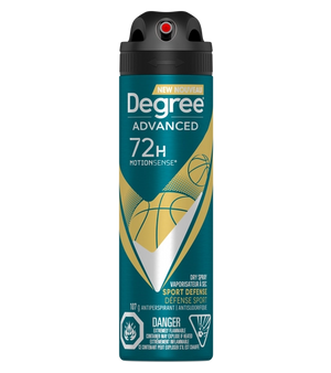 Degree® Men Advanced 72H Sport Defense Antiperspirant Deodorant Dry Spray 107g