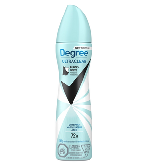 Degree® Women Black + White Dry Spray 107g