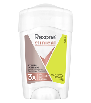 Desodorante Antitranspirante Barra Crema  Rexona Clinical Stress Control