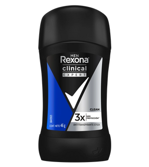 Desodorante Antitranspirante Barra  Rexona Clinical Expert Clean