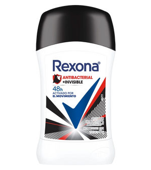 Desodorante Antitranspirante Barra  Rexona Antibacterial + Invisible