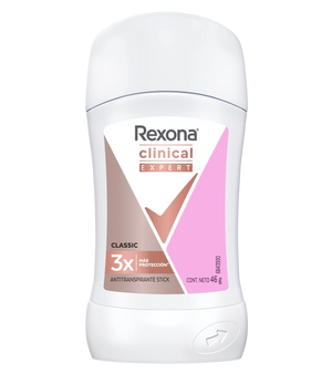Desodorante Antitranspirante Barra  Rexona Clinical Expert Classic
