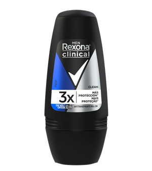 Desodorante Antitranspirante Roll On  Rexona Clinical Expert Clean
