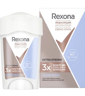 Rexona Maximum Protection Women Anti-Transpirant Deo Cremestick Clean Scent 45ml