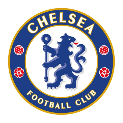 The Chelsea football club logo