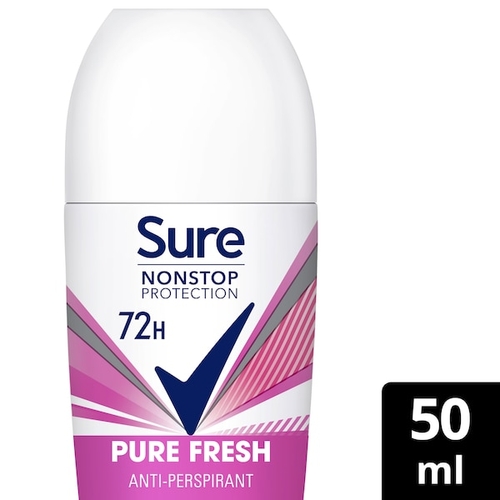 Sure Nonstop Pure Fresh Roll On 50ml Mobile image