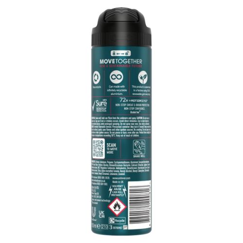 Ultra Fresh Nonstop Protection Spray Back of pack