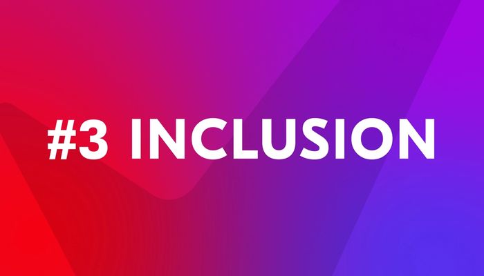 Video cover image with text "Inclusion"