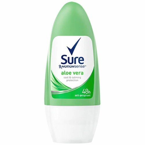 Sure Aloe Vera Roll On Front of Pack
