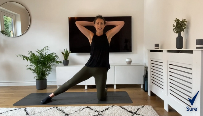Stephy Morris Pilates and Stretching workout