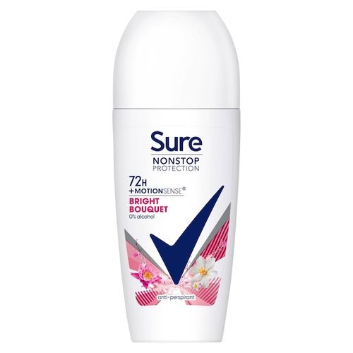 Sure Nonstop Bright Bouquet Roll On 50ml Front of pack