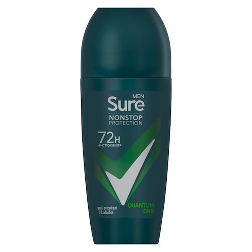 Sure Men Nonstop Quantum Dry Roll On 50ml Front of pack