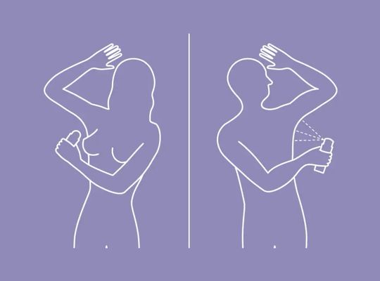 cara menghentikan keringat untuk pria dan wanita
