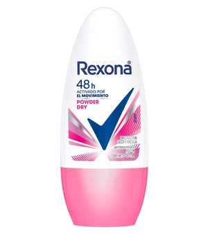 Antitranspirante Rexona ® Powder Dry en Rollon para Mujer 50 ml