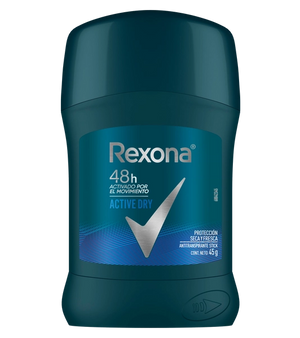 Antitranspirante Rexona® Active Dry en Stick para Hombre 45 g