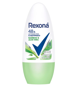 Antitranspirante Rexona ® Bamboo & Aloe Vera en Rollon para Mujer 50 ml