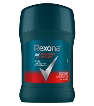 Antitranspirante Rexona® Antibacterial protection en Stick para Hombre 45 g