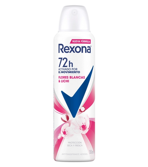 Antitranspirante Rexona® Flores Blancas & Lichi en Aerosol para Mujer 150  ml
