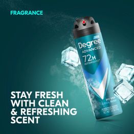 Fragrance : stay fresh with clean and refreshing scent 