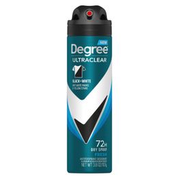 UltraClear Black+White Fresh Antiperspirant Deodorant front pack shot